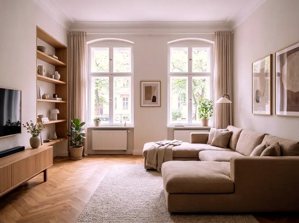 Modern sanierte Altbauwohnung